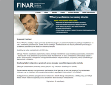 Tablet Screenshot of finar.pl
